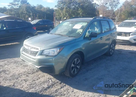 2017 Subaru Forester 2.5I from USA, damaged, VIN JF2SJABC0HH434680